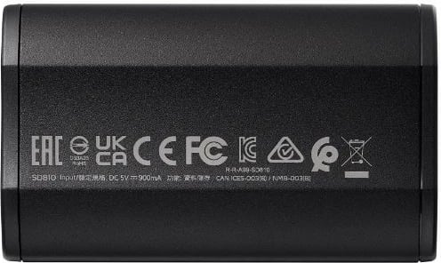 SSD i jashtëm Adata SD810, 4TB, USB 3.2 Type-C, i zi