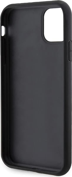 Mbështjellës Guess 4G Triangle Metal Logo për iPhone 11 / XR, i zi Mbështjellës Guess 4G Triangle Metal Logo për iPhone 11 / XR, i zi