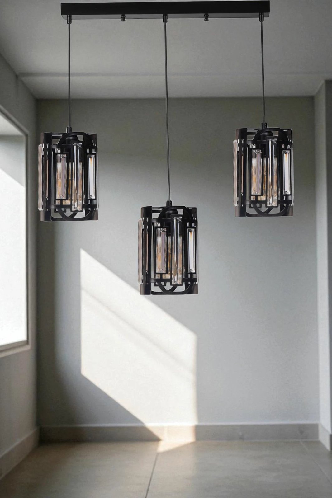 Llambë tavani Opviq, 9044-5, metal e zi, gotë