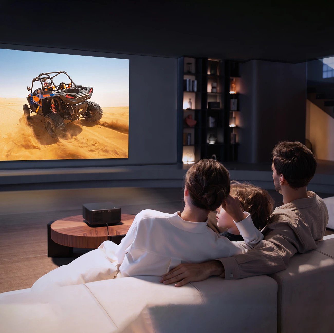 Projektor multimedial Yaber K3, FullHD 1080p, JBL 15W, Google TV, i zi