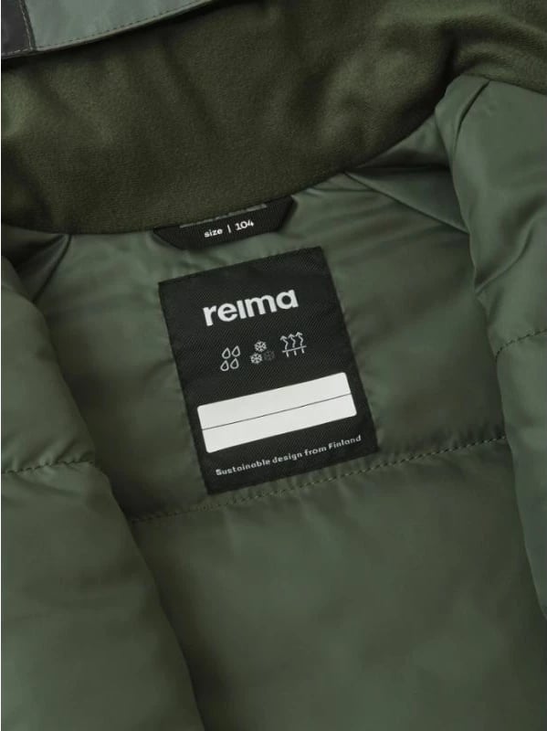 Jakne për fëmijë Reima, e gjelbër