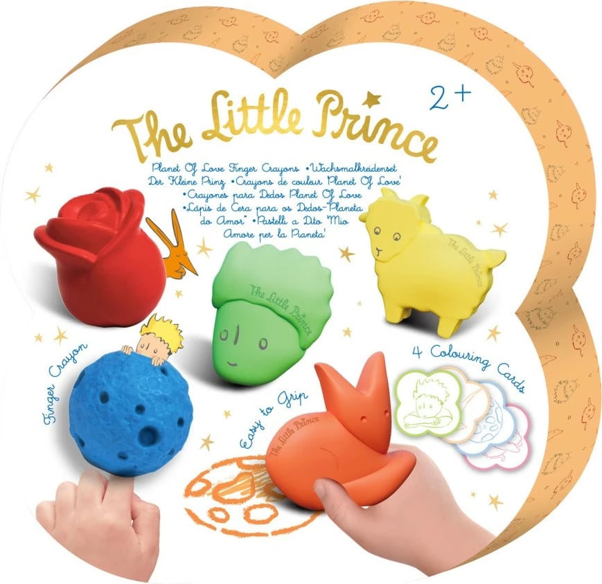 Set kredash gishti The Little Prince MG DYSTRYBUCJA TLP244106, 5 ngjyra, me fletë ngjyrosjeje