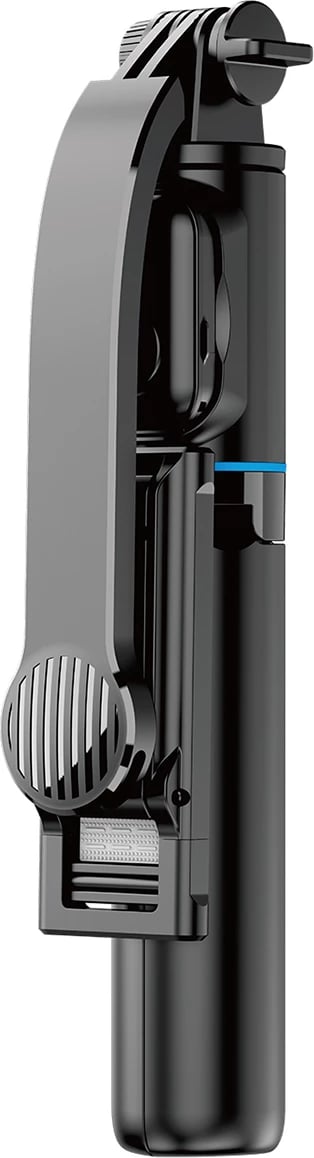 Selfie stick/tripod Dudao F18S 4-në-1 110 cm me Bluetooth dhe telekomandë, për celular, e zezë