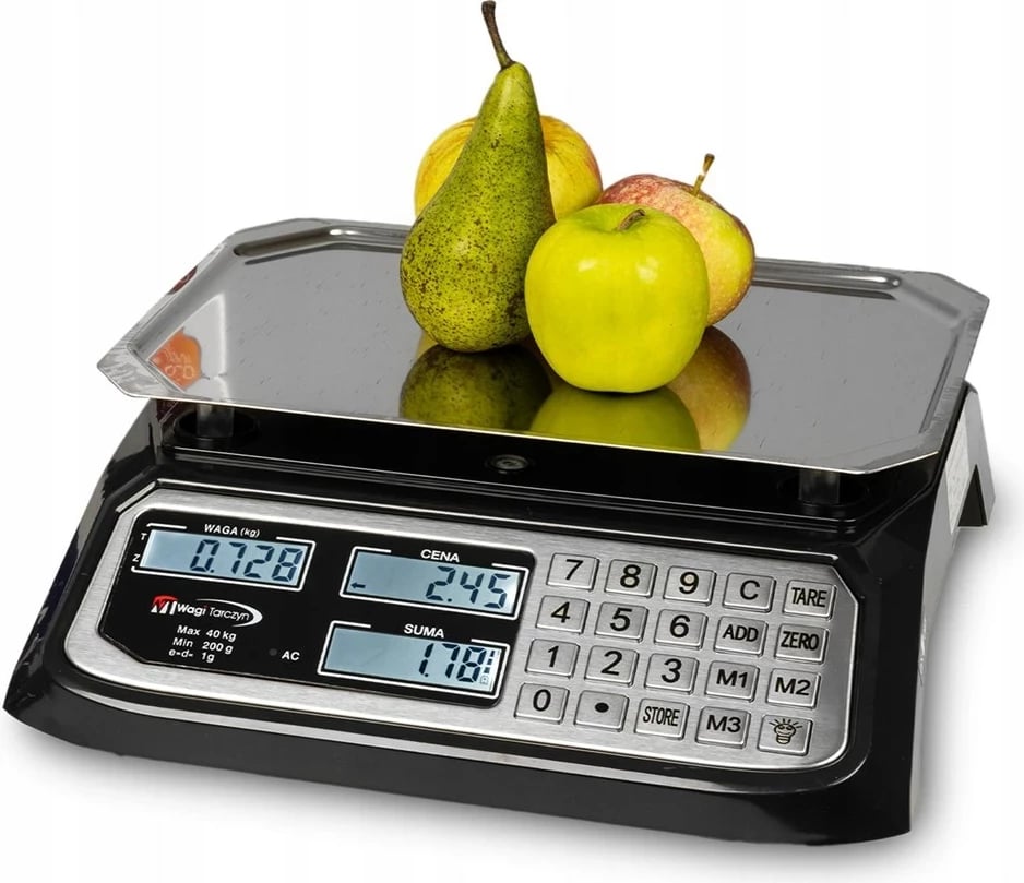 Peshore elektronike Wagi Tarczyn WT-1015, 40 kg, e bardhë