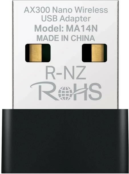 Adapter Wi-Fi Mercusys MA14N AX300 Nano, USB, Wi-Fi 6