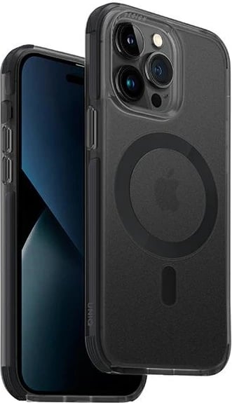 Mbështjellës UNIQ Combat MagClick Charging për iPhone 14 Pro 6.1", i zi