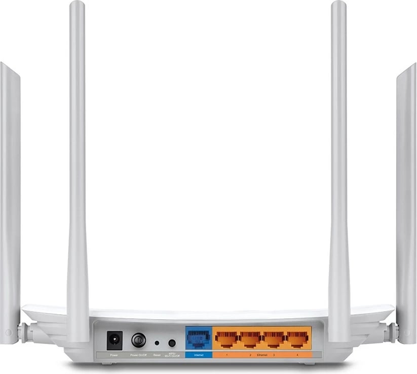 Router Wi-Fi TP-Link AC1200, Wi-Fi 5, Dual-band, Bardhë