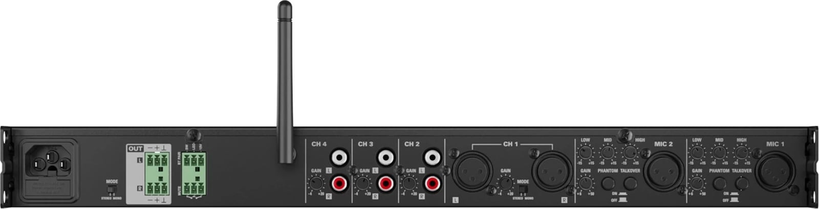 Preamplifikator audio AUDAC PRE116 me Bluetooth, i zi