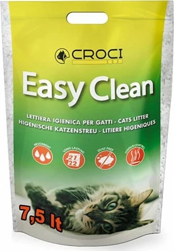 Shtroje higjienike, silika per mace, Easy Clean 7,5 L