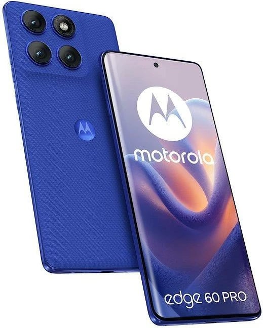 Celular Motorola Edge 60 Pro 12GB 512GB 6.7 inch 5G Dazzling Blue