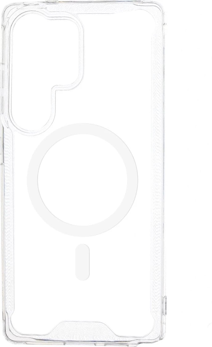Mbështjellës Hurtel Clear Corner Case MagSafe për Samsung Galaxy S25 Edge, Transparent