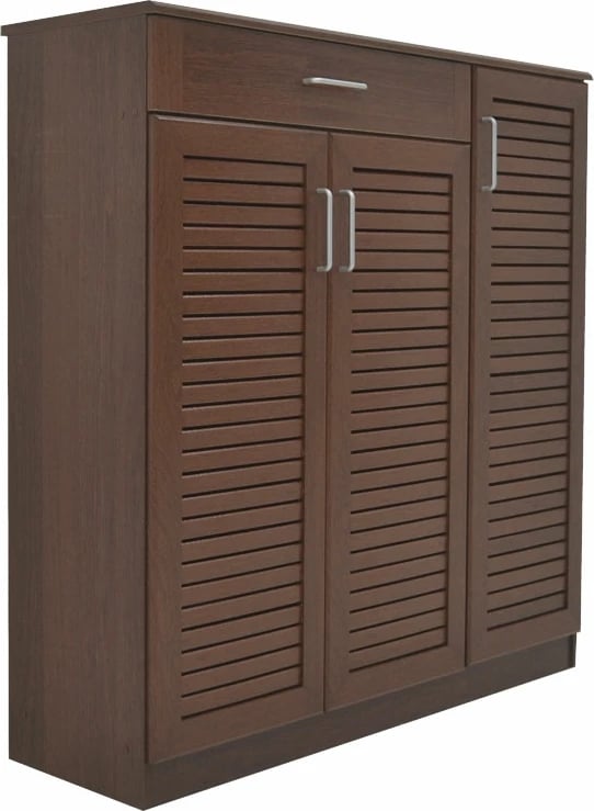 Dollap këpucësh Sante 30 palë ngjyrë arre 120x37x123cm