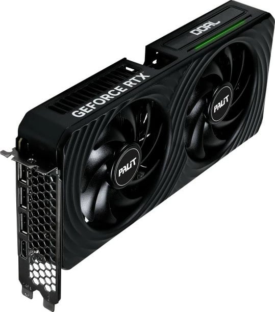 Kartë grafike Palit GeForce RTX 5060 Ti, 8 GB GDDR7, DUAL OC, PCI-E 5.0, e zezë