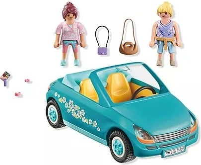 Set lodrash Playmobil My Life 71809, kabriolet, 30 pjesë, kaltër