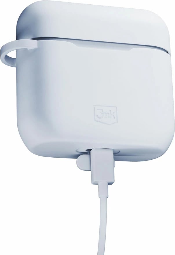 Mbështjellës 3mk për AirPods 3, silikon, i bardhë