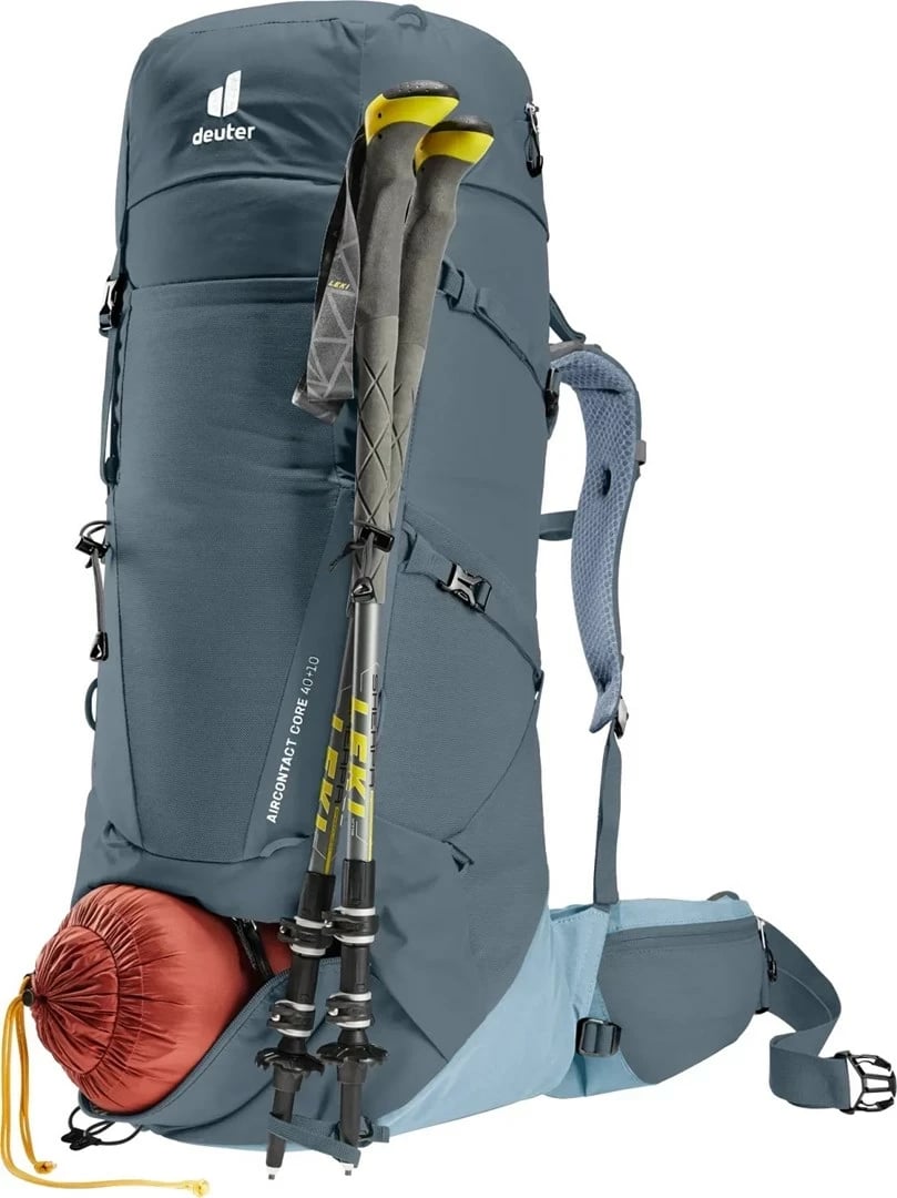 Çantë shpine trekking Deuter Aircontact Core 40+10, Gri Çantë shpine trekking Deuter Aircontact Core 40+10, Gri