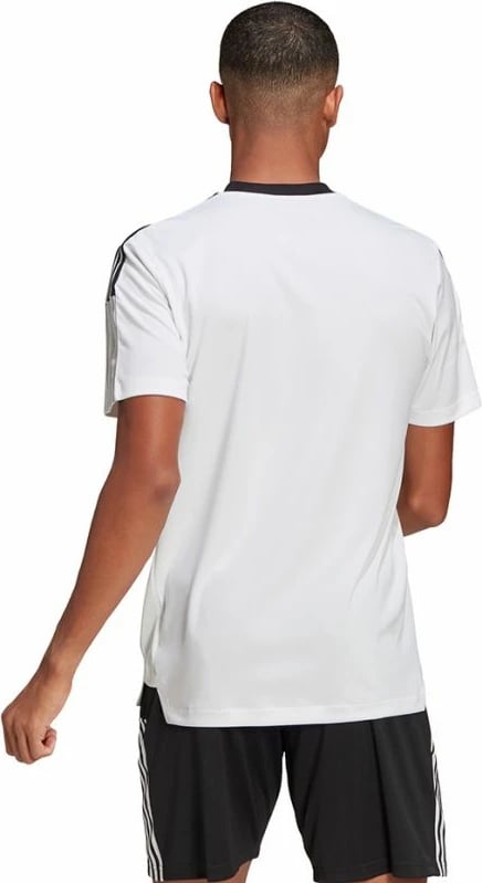 Fanellë stërvitore për meshkuj adidas Tiro 21, e bardhë