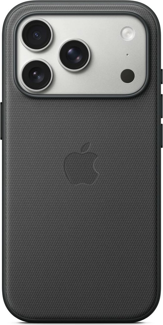 Mbështjellës Apple TechWoven me MagSafe për iPhone 17 Pro, E zezë