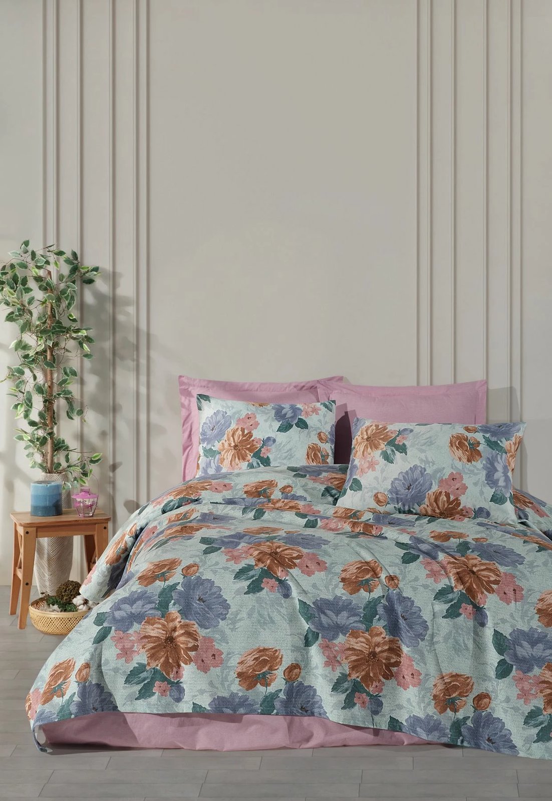 Set njëpjesësh pike & jastëk, L'essentiel, Garden, ngjyrë e gjelbër