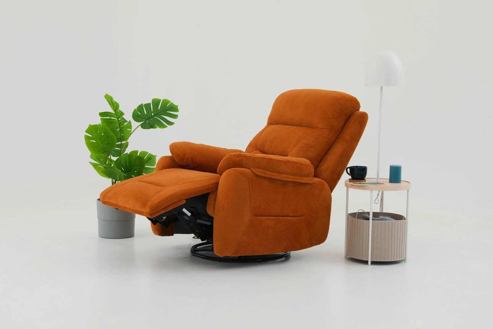 Karrige relaksuese elektrike, ngjyrë e kuqe qeramike, Comfort