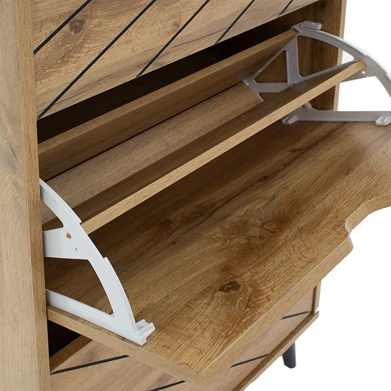 Dollap këpucësh Thelma 9 palë sonoma 60x23.8x131.6 cm