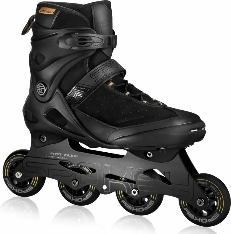 Atlete për patinazh Spokey Shiffty Pro, madhësia 38, të zeza