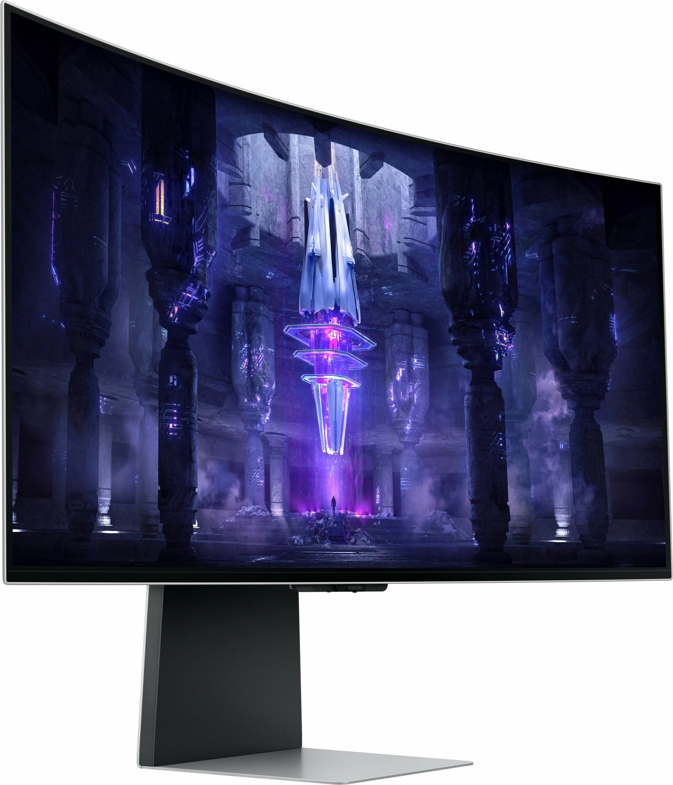 Monitor Samsung G85SB, 86.4 cm (34"), 3440 x 1440 pixels, UltraWide Quad HD, OLED, Argjendtë Monitor Samsung G85SB, 86.4 cm (34"), 3440 x 1440 pixels, UltraWide Quad HD, OLED, Argjendtë