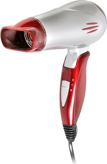 Tharëse flokësh Lafe SWS-001.0, 1200 W, dorezë e palosshme, maroon/argjend