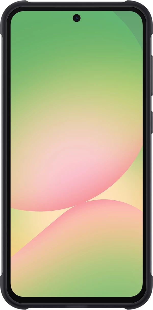 Mbështjellës Samsung Rugged Silicone Case EF-RA566CBEGWW për Galaxy A56 5G, i zi