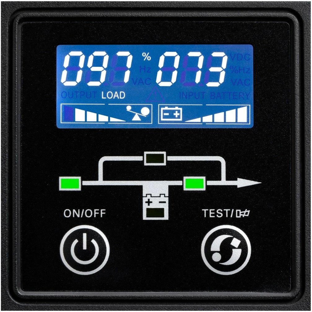 UPS Eaton 9E3000I, 3000 VA, 2400 W, Tower, E zezë