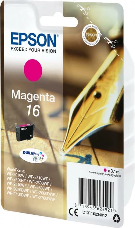 Patron boje, Epson, 16 (C13T16234012), magenta