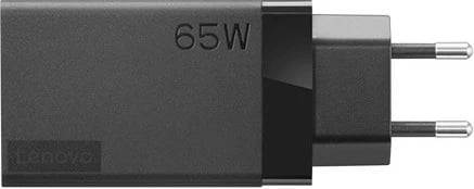 Adapter udhëtimi Lenovo USB-C 65W, universal, i zi