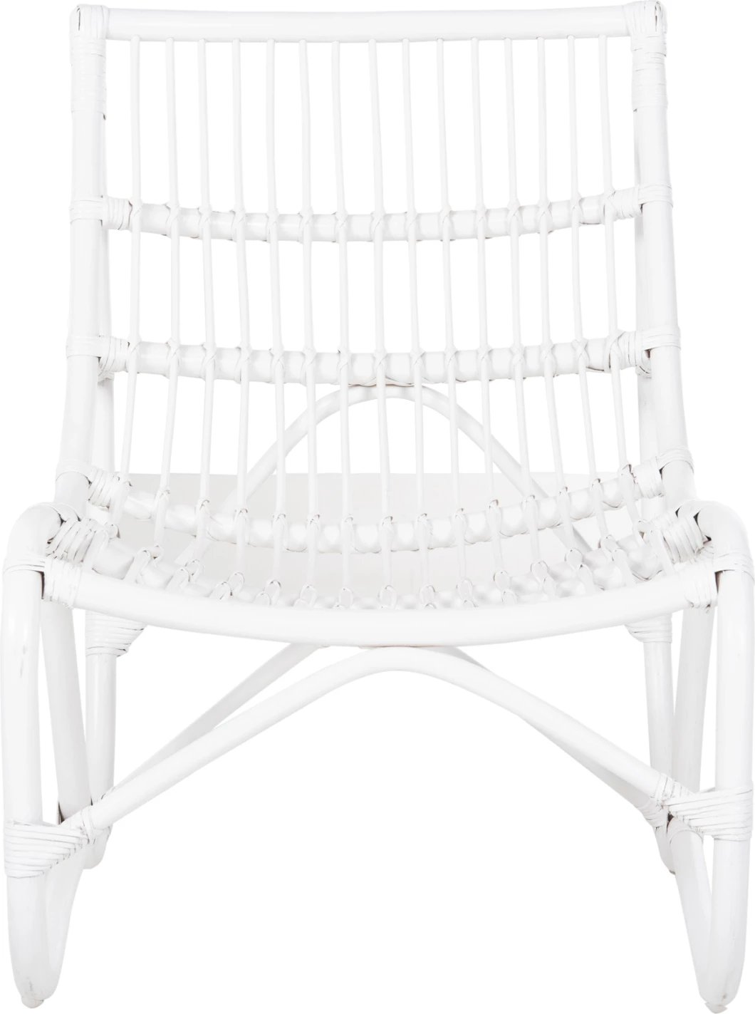 Karrige e jashtme GRINN FH9815.03, shkopinj ratan, ngjyrë e bardhë, 56.5x73.5x79.5H cm