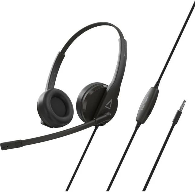 Kufje Creative Labs HS 230 me mikrofon, lidhje USB dhe 3.5 mm, e zezë