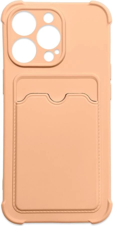 Mbështjellës Hurtel për Xiaomi Redmi Note 10/Note 10S, Card Armor, silikon, rozë