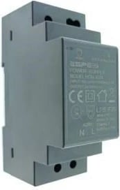 Furnizues energjie DIN Rail HDN-3024, 24V, 30W, 1A, gri