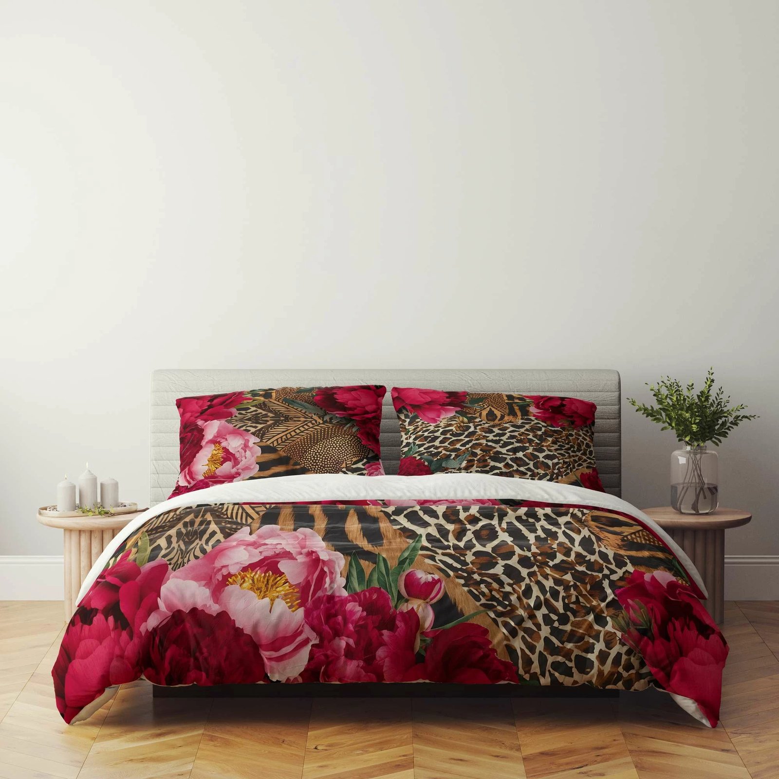 Set mbulesë për jorgan Super King, shumëngjyrëshe, L'essentiel, FLW_DVT25-40