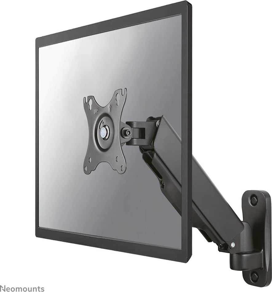 Mbajtëse muri për monitor/TV Neomounts WL70-440BL11, gas spring, full motion, 17-32 inç, e zezë