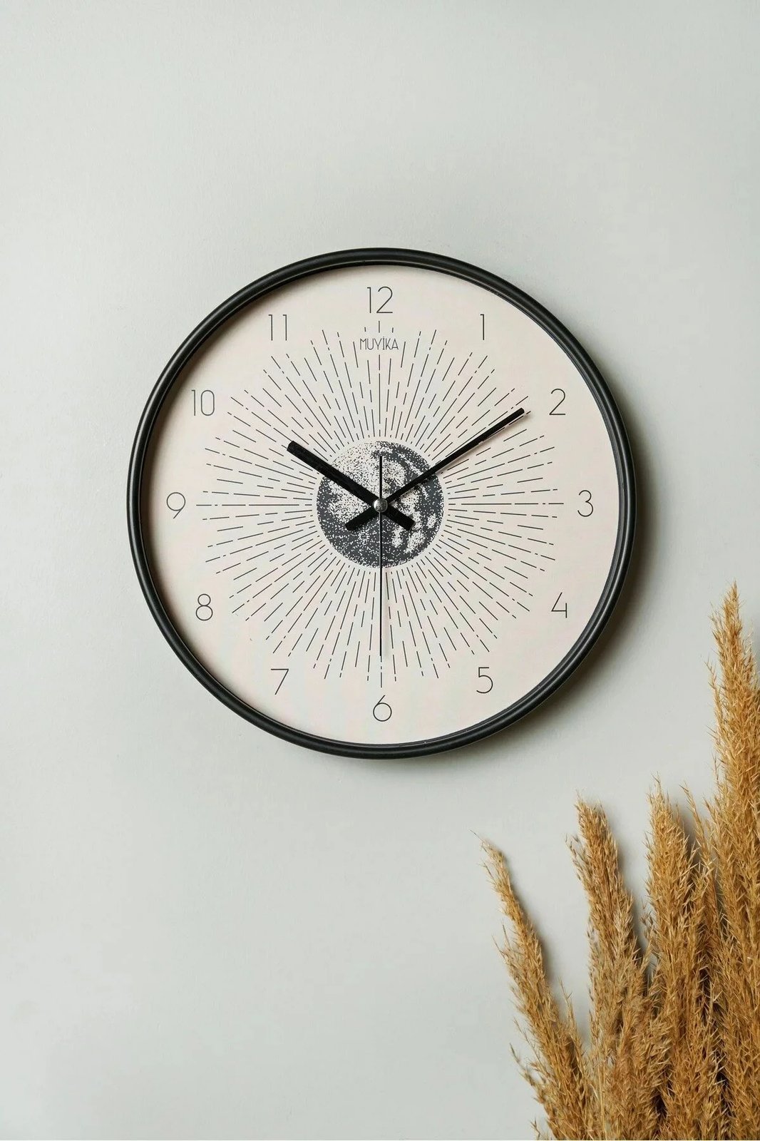 Orë muri dekorative Wallity, shumëngjyrëshe, 30x30cm