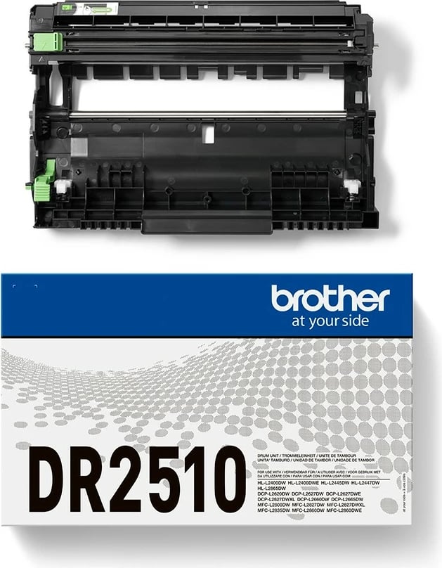 Toner Brother DR-2510 origjinal për HL-L2445DW/HL-L2400DWE, 15000 faqe