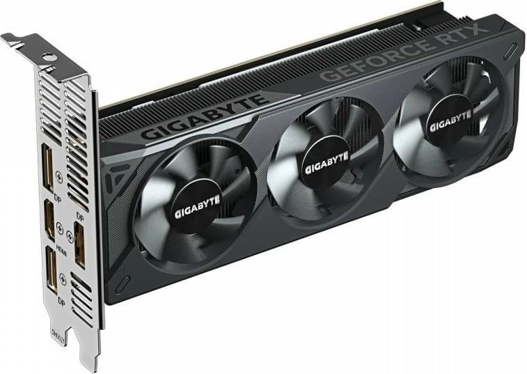 Kartelë grafike Gigabyte GeForce RTX 5060 OC Low Profile, 8GB GDDR7, 3x DisplayPort, HDMI