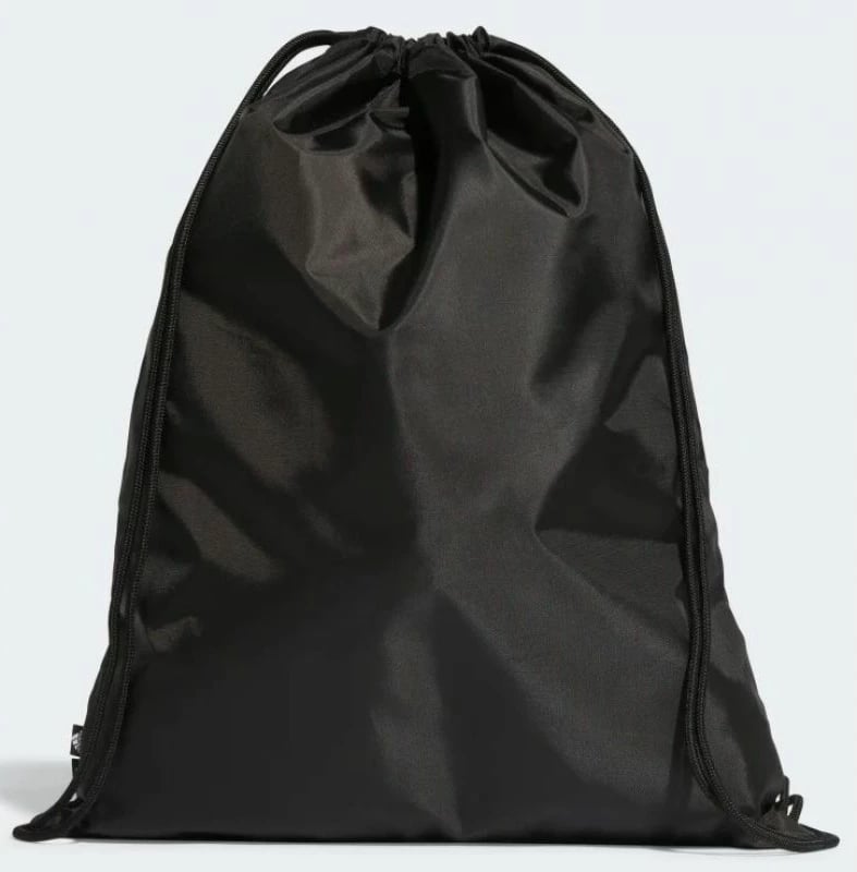 Çantë adidas Linear Gymsack HT4740 për meshkuj dhe femra, e zezë Çantë adidas Linear Gymsack HT4740 për meshkuj dhe femra, e zezë