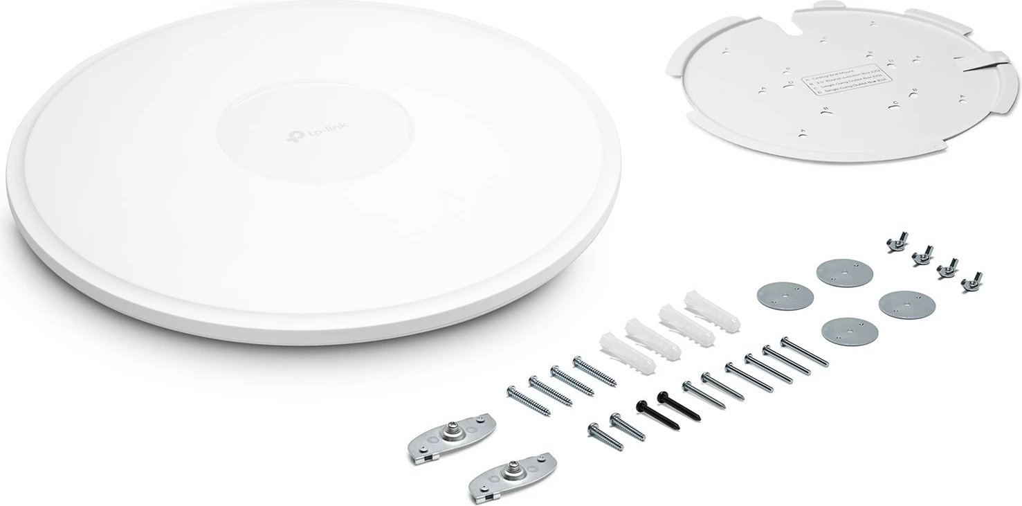Access Point TP-Link Omada EAP772, Tri-Band Wi-Fi 7, i bardhë, për tavan