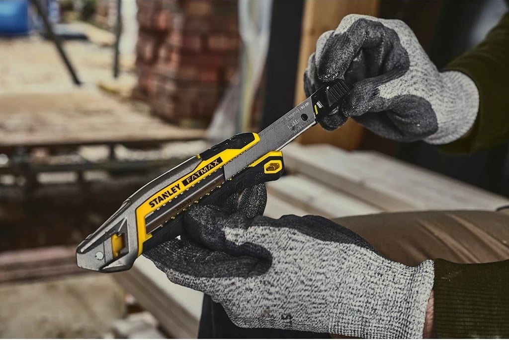 Thikë pune STANLEY FATMAX FMHT10594-0, 165 mm, çelik inox, e verdhë/zezë
