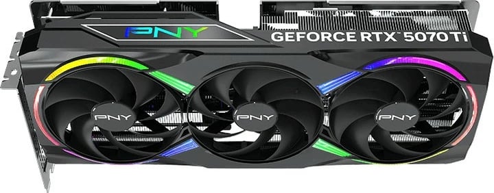 Kartelë grafike PNY GeForce RTX 5070 Ti 16GB ARGB OC Triple Fan Plus