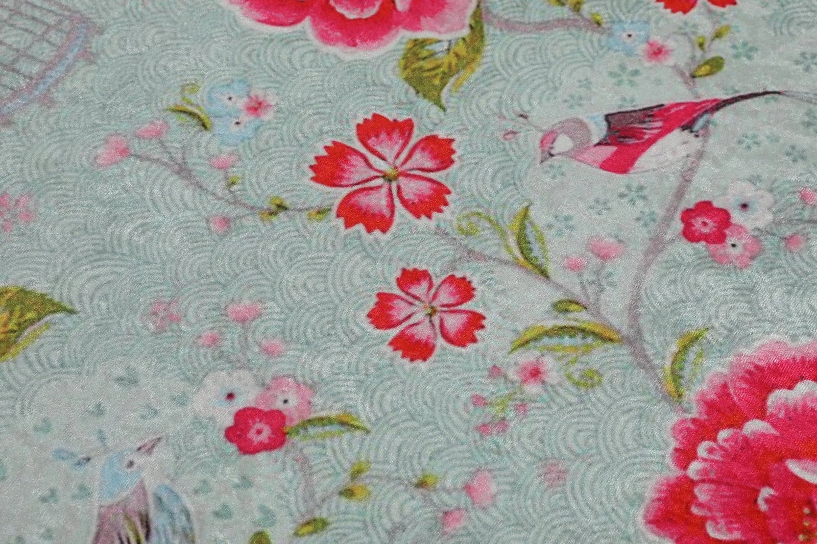 Set tapetash banjoje, dy copë, Mijölnir Lara, shumëngjyrëshe, ovale