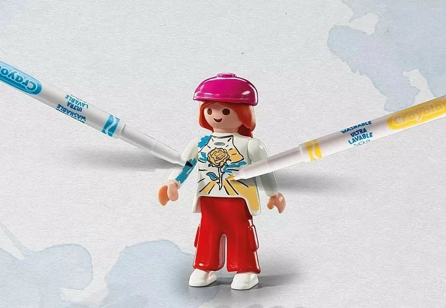 Set figurina Playmobil Color 71515 Skatepark me mjete ngjyrosjeje, 44 pjesë