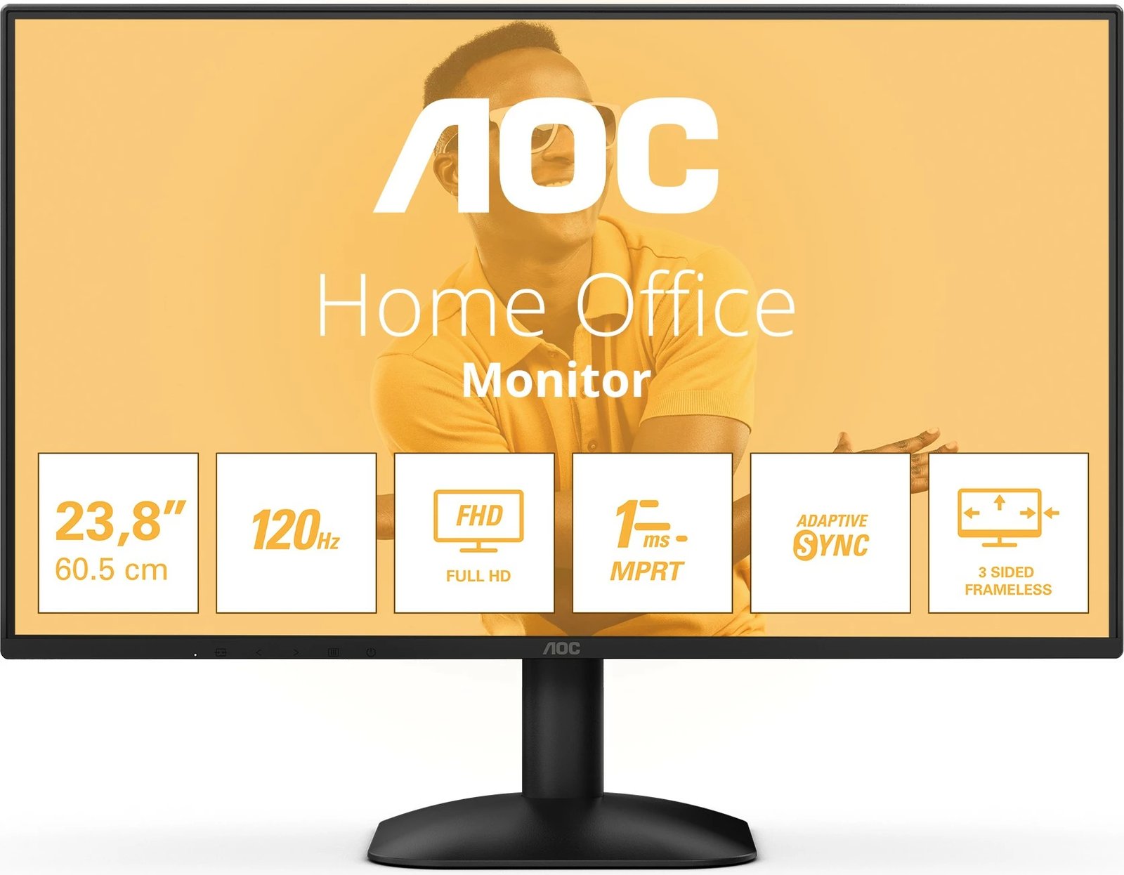 Monitor AOC 24B31H 23.8 inç Full HD IPS, 120Hz, i zi