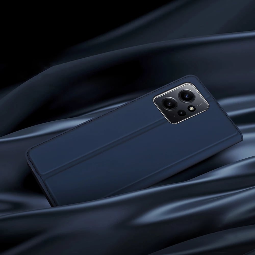 Mbështjellës Dux Ducis Skin Pro për Xiaomi Redmi Note 12, me kapak, portofol dhe qëndrim, Kaltër Mbështjellës Dux Ducis Skin Pro për Xiaomi Redmi Note 12, me kapak, portofol dhe qëndrim, Kaltër