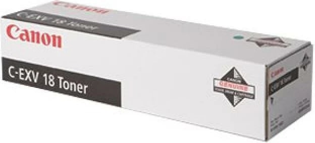 Toner Canon C-EXV 18, rendiment 5.5k–8.8k faqe, i zi